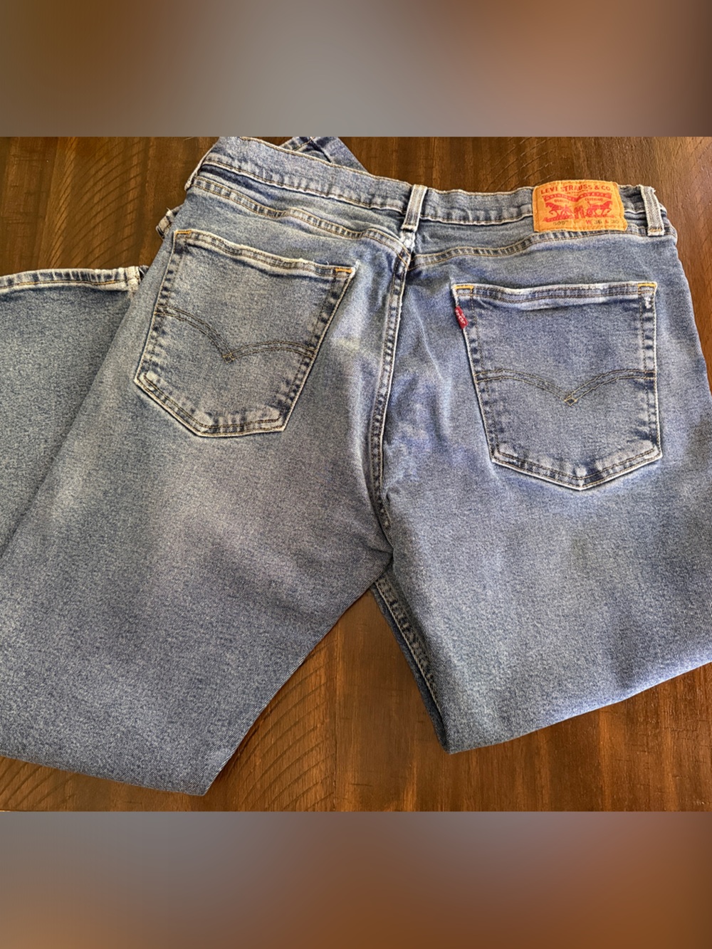 Levi's Light Blue Relaxed Fit Men’s Jeans 505